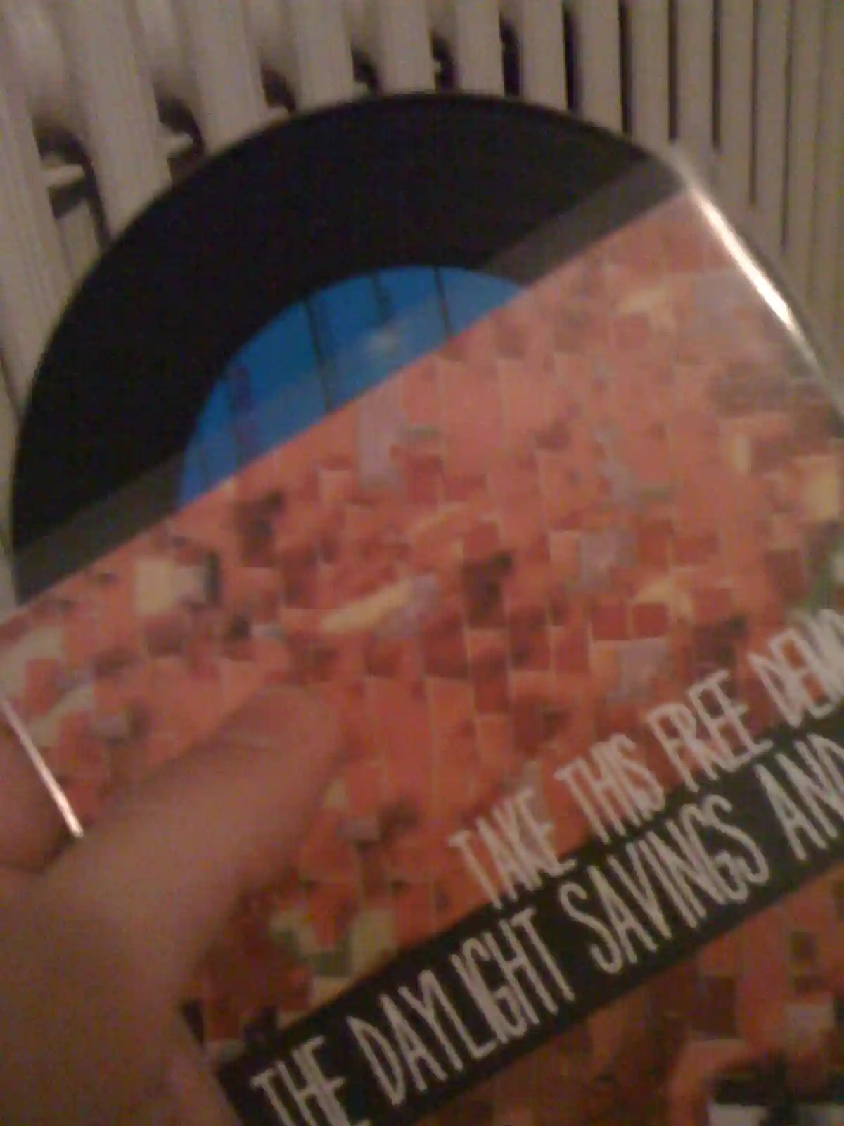 We had a bunch of Free CDs, as well as shirts and stickers.
