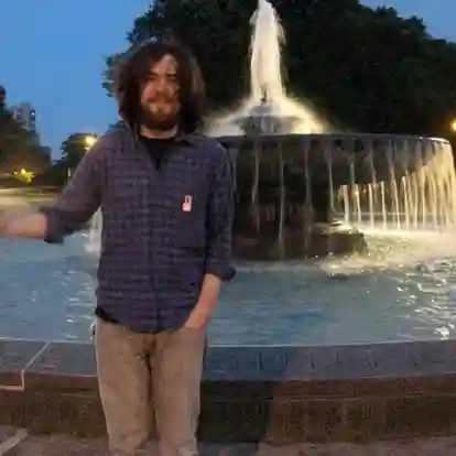 Outside the Art Museum