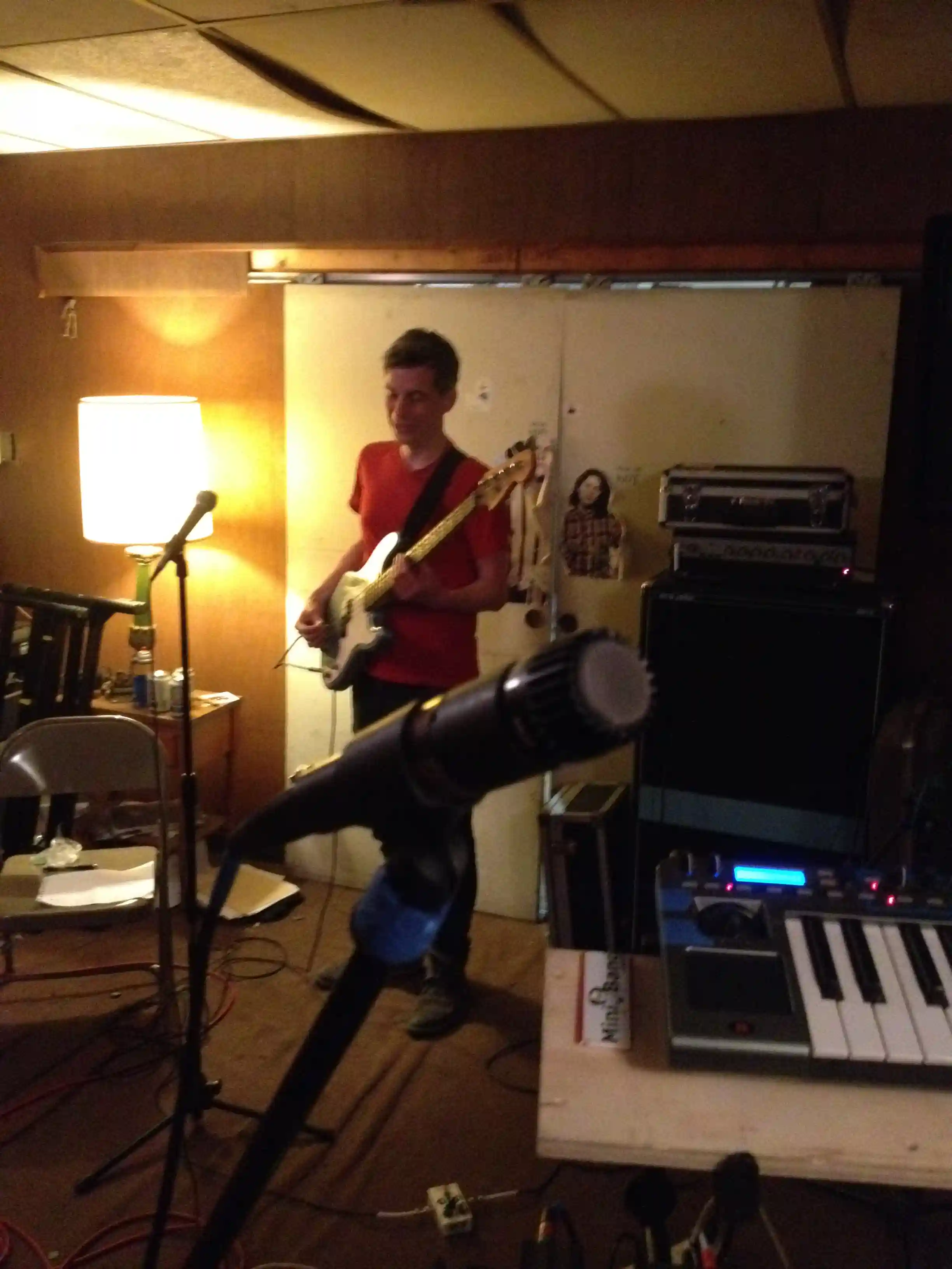 Mark at practice