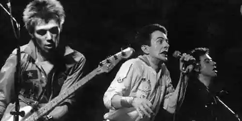 instead i posted a silly pic of the clash