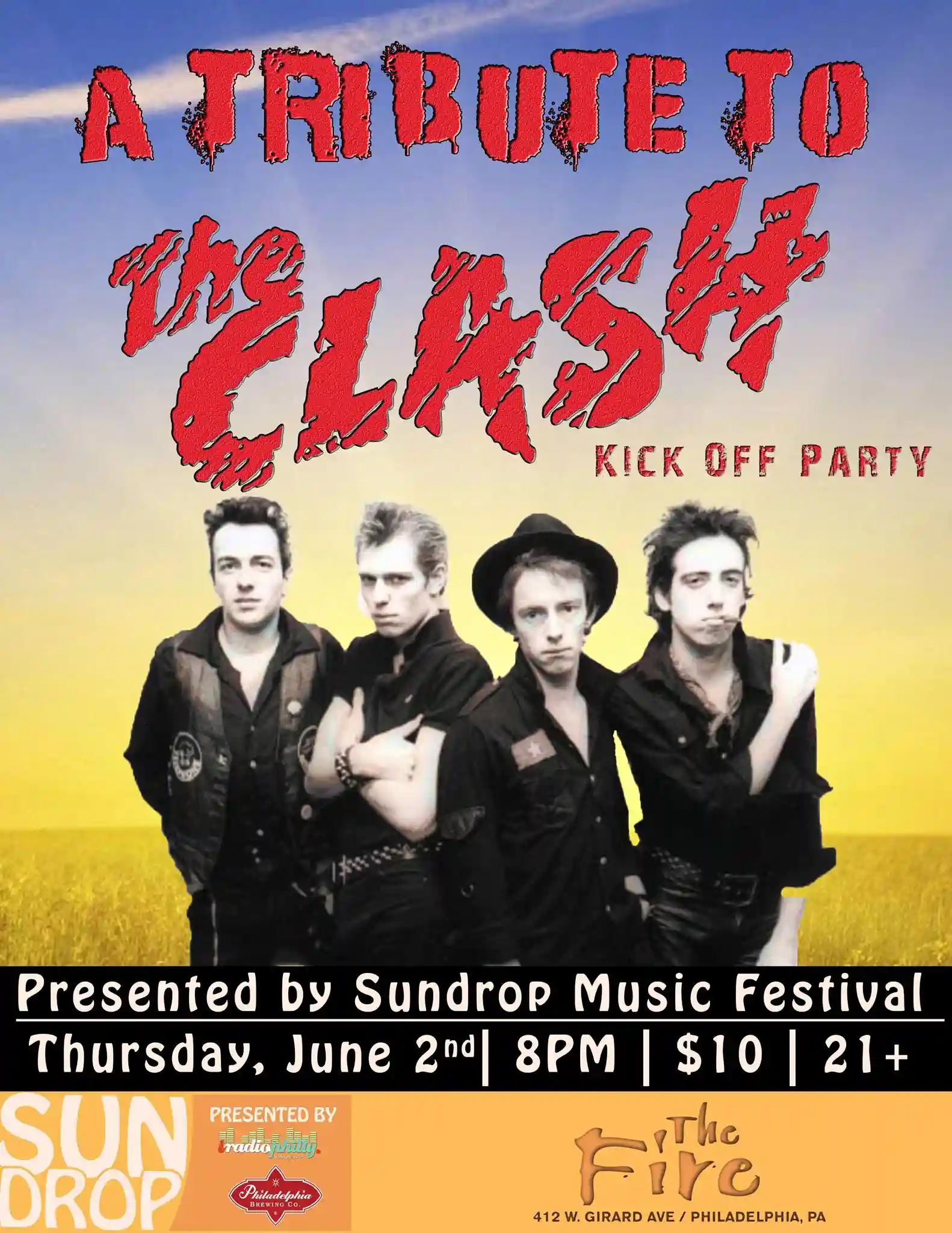 The Fire Clash tribute poster